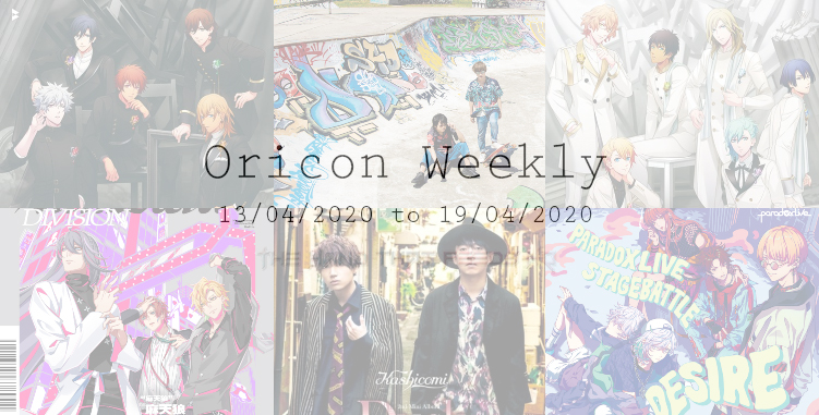 oricon weekly 2nd week April 2020