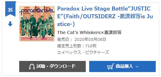 Paradox Live JUSTICE